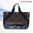 【あす楽】セシルマクビー プールバッグ カラーPVCバッグ ビーチバッグ CECIL Mc BEE レディース水着 229-172