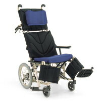 カワムラサイクルリクライニング式介助用車椅子（車いす）KPF16【送料無料】【smtb-f】 [代引き不可]リクライニング式介助用車椅子（車いす）