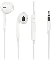 【新品・未開封】Apple 純正 イヤホンマイク 音量ボタン付き iPhone6 <strong>iPhone6s</strong> iPhone5 iPhone5S iPhone5c iPhoneSE Earpods with Remote and Mic (3.5mm) iPhone<strong>本体</strong>標準同梱品 送料無料　イヤホン 有線