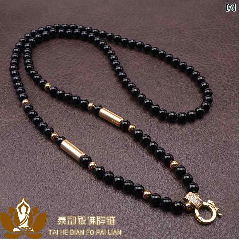 ネック ストラップ おしゃれ お守り ペンダント ロープ ネックレス 数珠 ビーズ アクセサリー ファッション エスニック 民族 ユニセックス