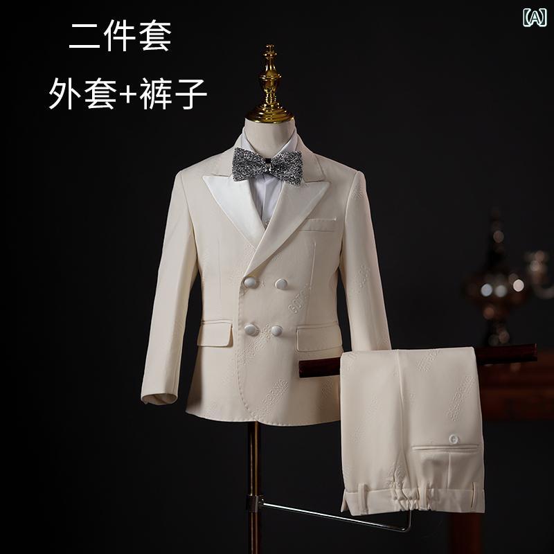 ドレス 子供 スーツ 男の子 一歳 英国風小 スーツ ホスト ピアノ キャットウォーク パフォーマンス 衣装