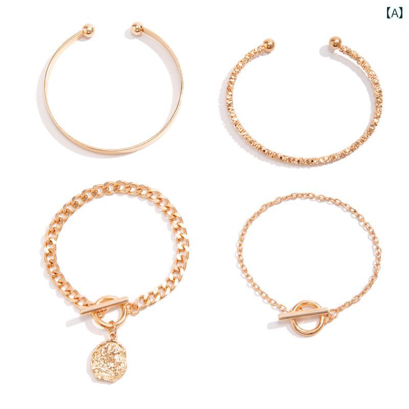 ビーチ 水着 アクセサリー ブレスレット バングル セット アクセサリー シンプル アクセント ワンポイント おしゃれアイテム レディース ファッション