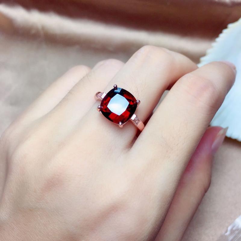 指輪 レディース アクセサリー オールシーズン フェイク モザンビーク ガーネット リング レッド ジュエリー