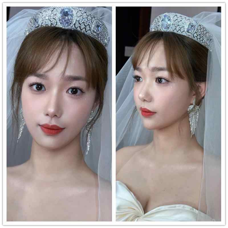 ティアラ クラウン 王冠 豪華 花嫁 ジュエリー ヘアアクセサリー 髪飾り カチューシャ ウェディング 大人 レディース 大人式 エレガント 結婚式 アクセサリー 頭飾り 撮影 小道具 レディース
