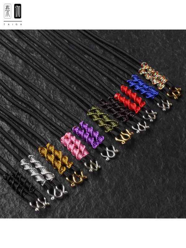 お守り ネックレス ネックストラップ ペンダントし 紐 アクセサリー ファッション エスニック 民族 ユニセックス