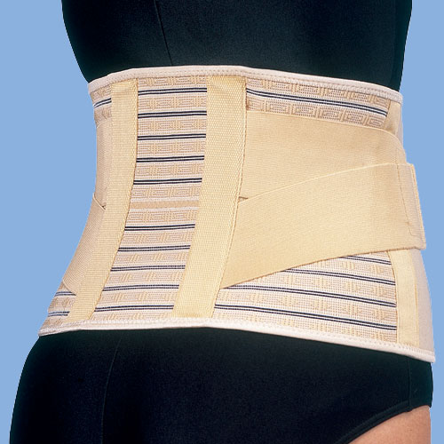 腰椎コルセット (腰痛ベルト)2重のベルトで腰椎をサポート！