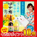 ★お中元早割P10倍中★梅酒 ゆず酒 2本セット 請福酒造 720ml ギフト箱付 リキュール