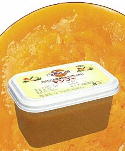 【グランベル】冷凍マンゴーピューレ（10%加糖）　1kg
