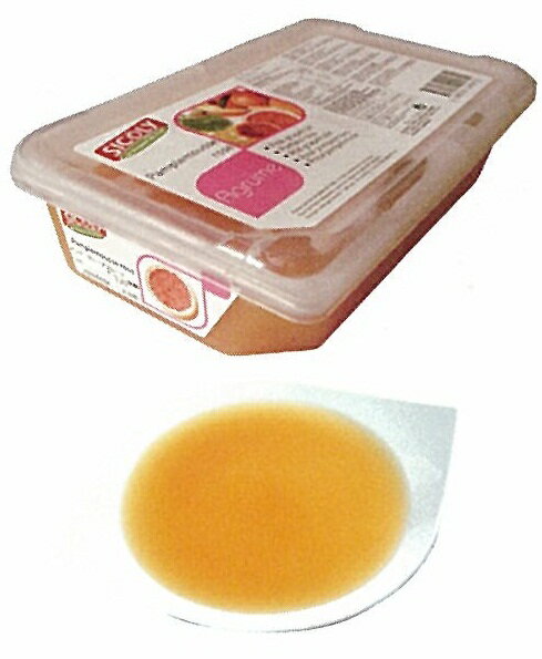 【シコリ】冷凍ピンクグレープフルーツピューレ（10％加糖）　1kg