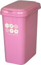平和工業 ゴミ箱 ふた付き エコペール 20L コーラルピンク