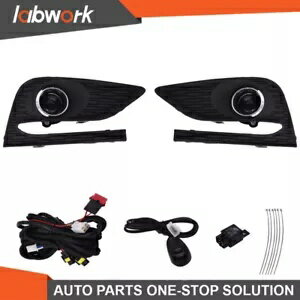 Labwork フォグランプ ドライビングランプ 2016-2018 シボレークルーズ用 左+右スイッチ付き Labwork Fog Lights Driving Lamps For 2016-2018 Chevy Cruze w/ Switch Left+Right