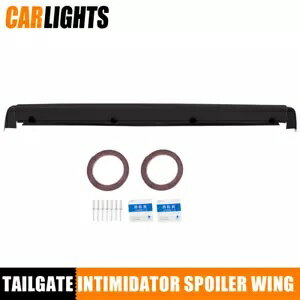 ブラック テールゲート リア スポイラー ウィング 99-06 シボレー シルバラード GMC シエラ ピックアップに適合 Black Tailgate Rear Spoiler Wing Fit For 99-06 Chevy Silverado GMC Sierra Pickup