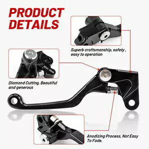 CNC ピボットブレーキクラッチレバーホンダ CR80R CR85R CR 125R CR 250R 98-07 新しい CNC Pivot Brake Clutch Lever For HONDA CR80R CR85R CR 125R CR 250R 98-07 New