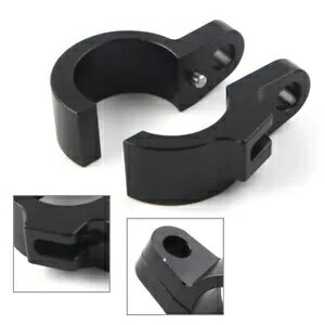 フロントブレーキホースクランプラインホルダーホンダ CR80R CR85R CR125R CR250R 黒米国 Front Brake Hose Clamp Line Holder For Honda CR80R CR85R CR125R CR250R Black US