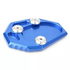 サイドスタンド キックスタンド 拡大プレートパッド ヤマハ FZ6 04-09 MT-07 2014-2018 2015用 Side Stand Kickstand Enlarge Plate Pad for Yamaha FZ6 04-09 MT-07 2014-2018 2015