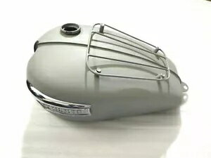 トライアンフ T120 ボンネビル 3.5 ガロン用サイドバッジスチール付き燃料タンク Fuel Tank With Side Badge Steel For Triumph T120 Bonneville 3.5 Gallon