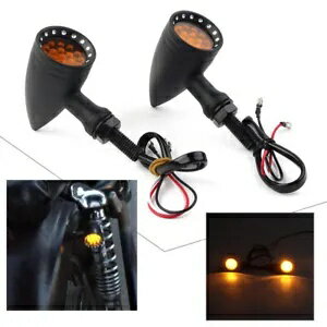 ハーレーナイトトレインソフテイル用左右アンバーターンシグナルブレーキテールライト Left & Right Amber Turn Signals Brake Tail lights For Harley Night Train Softail