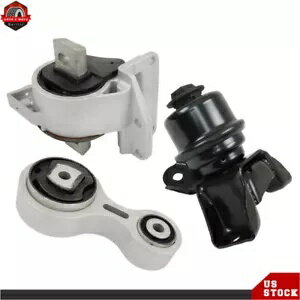 3 個セット 06-09 フォード フュージョン マーキュリー ミラノ 2.3L 3.0L 2WD モーター & トランスマウント用 3PCS Set For 06-09 Ford Fusion Mercury Milan 2.3L 3.0L 2WD Motor & Trans Mount