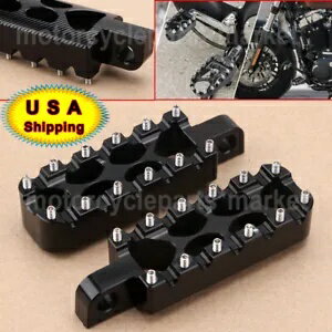 ハーレーツーリングダイナエレクトラグライド用左右CNC MXスタイルペアフットペグ Left & Right CNC MX Style Pair Foot Pegs For Harley Touring Dyna Electra Glide