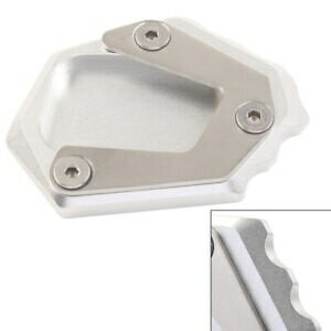 ホンダ CB650R 2019-23 キックスタンドサイドスタンド引伸フットサポートプレートシルバー For Honda CB650R 2019-23 Kickstand Side Stand Enlarger Foot Support Plate Silver