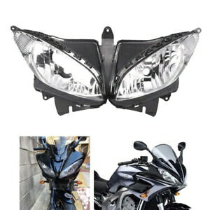 オートバイフロントヘッドライトハウスヘッドランプアセンブリヤマハ FZ6S 2003 05 2009 Motorcycle Front Headlight House Headlamp Assembly for Yamaha FZ6S 2003 05 2009