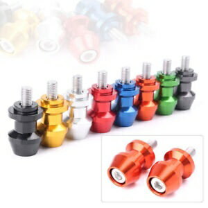 8 ミリメートルオートバイスイングアームスプールスライダーセットヤマハ R1 R6 Fz1 FZ6 FZ8 FZS600 8mm Motorcycle Swingarm Spools Sliders Set For Yamaha R1 R6 Fz1 FZ6 FZ8 FZS600