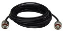 【Premiertek 低損失 0.5cm厚 RG58/U(SYV-50)無線LAN 遠距離通信用 外部アンテナ 同軸ケーブル3メートル NP⇔NP 損失1.872dB】 b006uztim0