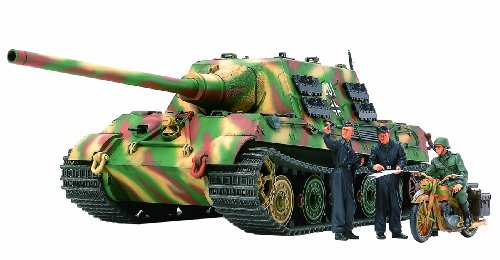 【送料無料】【タミヤ 1/35 ミリタリーミニチュアシリーズ No.307 ドイツ陸軍 重駆逐戦車 ヤークトタイガー 中期生産型 オットー・カリウス搭乗車 プラモデル 35307】 b0035wv860