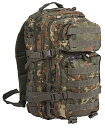 ☆春の特別企画☆エントリーで当店全品ポイント5倍!【Mil-Tec バックパック US Assault Pack 小 20L - FLECKTARN Camo】 b004ly6ll8