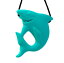 ☆春の特別企画☆エントリーで当店全品ポイント5倍!【Stimtastic Chewable Silicone Shark Pendant Nontoxic BPA and Phthalate Free, Turquoise by Stimtastic】 n b010ulv39a