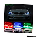 輸入カーパーツ WIFI RGBマルチカラーコンセプトM4アイコニックスタイルLEDエンジェルアイキットBMW 3シリーズF30 320i 328i 335i 330i 340i 318i 330i 2013-17 WIFI RGB Multi-color Concept M4 Iconic Style LED Angel Eye Kit for BMW 3 series F30 320i 328i 335i 330i