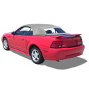 幌 フォードマスタングコンバーチブルソフトトップ& デフロスターガラス窓WHITE Sailcloth 94-04 Ford Mustang Convertible Soft Top & Defroster Glass Window WHITE Sailcloth 94-04
