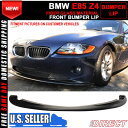 USパーツ 02-05 BMW E85 Z4クーペロードスターHスタイルフロントバンパーリップPU 02-05 BMW E85 Z4 Coupe Roadster H Style Front Bumper Lip PU