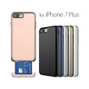 【全国送料無料】Nine Oclock iPhone 7 Plus Card Slot case メタリックローズゴールド【ポイントアップ中】