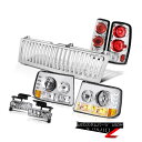 ヘッドライト 00 01 02 03 04 05 Suburban Parking Headlight Brake Lamps Foglights Chrome Grille 00 01 02 03 04 05郊外駐車用ヘッドライトブレーキランプFoglights Chrome Grille