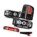 ヘッドライト 02-05 Dodge Ram 1500 2500 5.9L Tail Brake Lamps Headlamps Third Lamp LED NeweST 02-05 Dodge Ram 1500 2500 5.9Lテール・ブレーキ・ランプヘッドランプ第3ランプLED NeweST