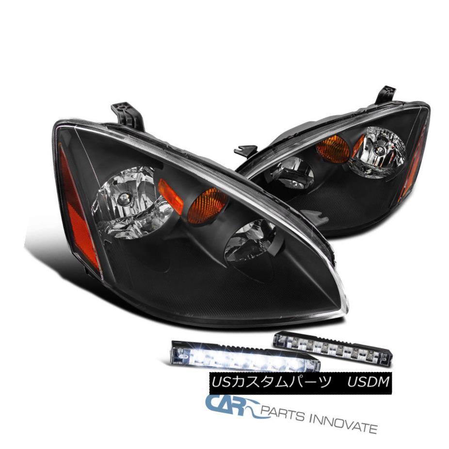 For 2004 2005 HONDA CIVIC 2//4DR JDM Black Clear Headlights Head Lamps Pair