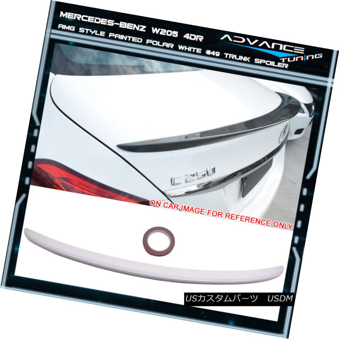 Fits 13-16 Accord OE Trunk Spoiler Painted #NH700M Alabaster Silver Metallic