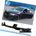 エアロパーツ Fit 07-10 BMW E92 E93 3-Series M-Tech Front Bumper Lip # 668 Painted Jet Black フィット07-10 BMW E92 E93 3シリーズM-Techフロントバンパーリップ#668ペイントジェットブラック