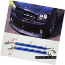 エアロパーツ Blue 8" Adjustable Rod Support for Korean European Bumper Lip Diffuser Spoiler 青8インチ韓国のヨーロッパのバンパーリップディフューザースポイラーのための調整可能なロッドのサポート