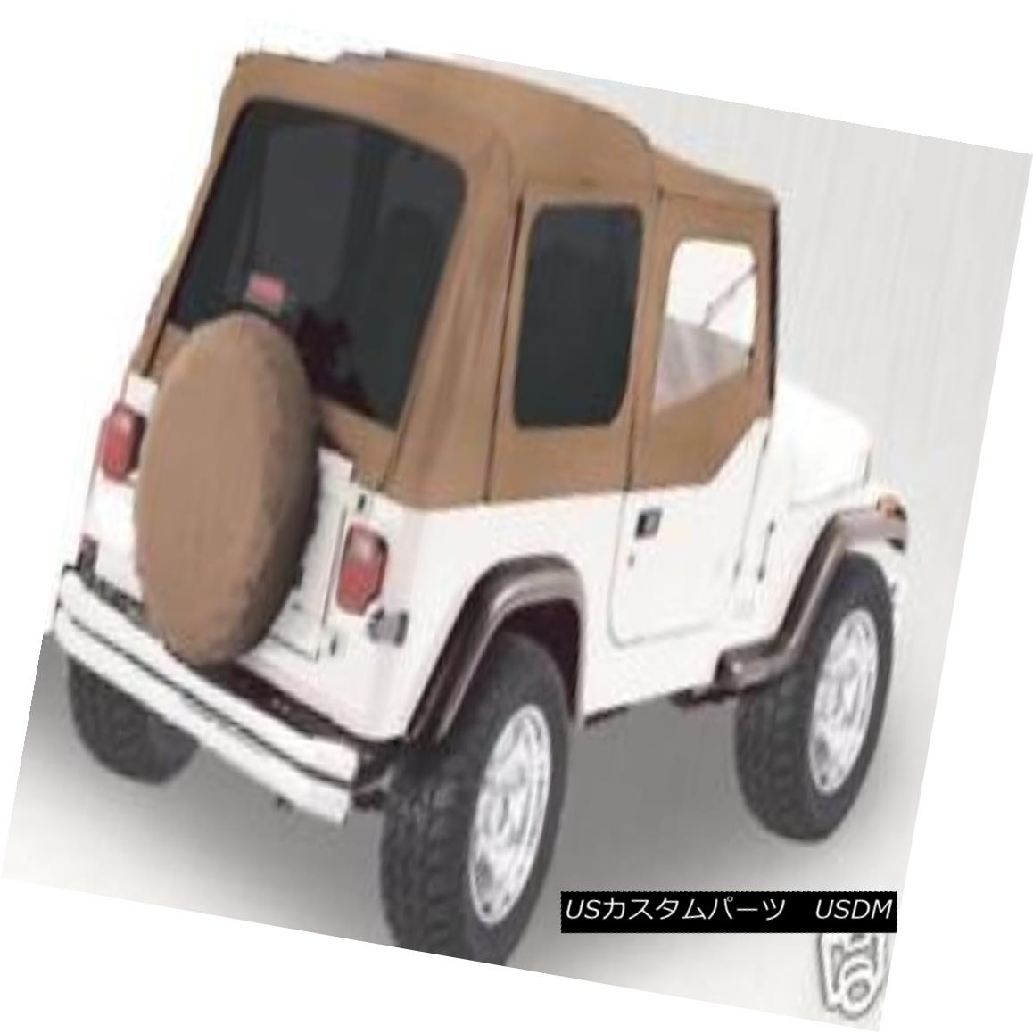 REPLACEMENT SOFT TOP UPPER SKINS SPICE 1988-1995 FOR JEEP WRANGLER YJ