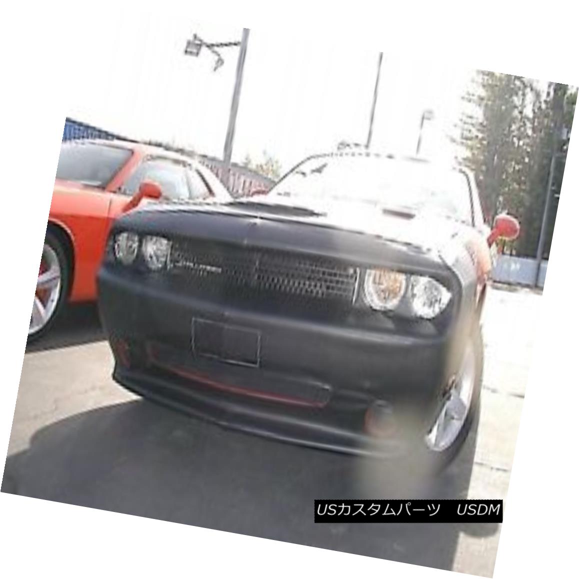 フルブラ ノーズブラ Lebra Front End Mask Cover Bra Fits 2008 2009 2010 DODGE Challenger SE & RT Lebraフロントエンドマスクカバーブラフィット2008年2009年2010 DODGE Challenger SE＆amp; amp; RT