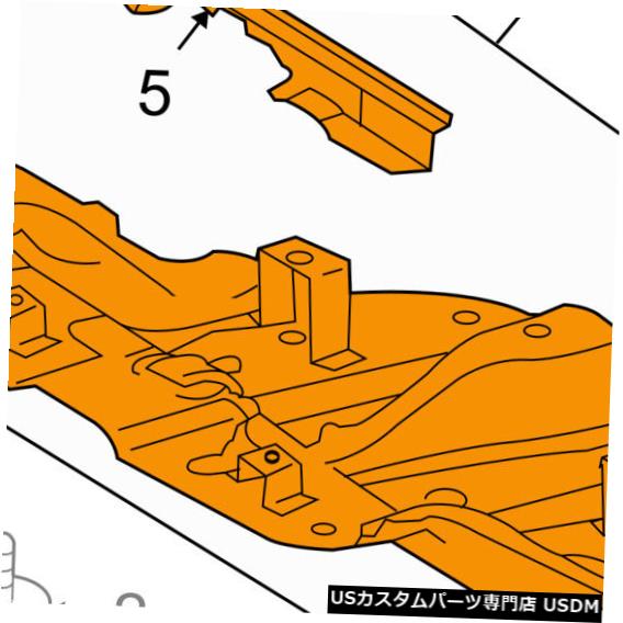 ラジエーターカバー トヨタOEM 07-16ツンドラスプラッシュシールド下エンジン/ラディアト rカバー514100C010 TOYOTA OEM 07-16 Tundra Splash Shield-Under Engine/Radiator Cover 514100C010