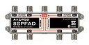マスプロ　8分配器(屋内用)全端子電流通過型　8SPFAD