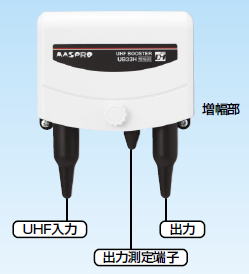 マスプロ UHFブースターUB33H