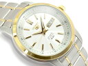 【国内正規品】【逆輸入SEIKO5】セイコー5 セイコーファイブ メンズ 自動巻き 機械式 メカニカル メンズ 腕時計 逆輸入 セイコー 延長保証 男性用 時計 ホワイト SNKM92K1【当店でのサイズ調整不可商品】【あす楽】
