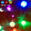 イルミネーション 屋外 LED タンポポ スノーボール ストリングライト 10m 50球 レインボー色 7色 クリスマス ツリー飾り コントローラー 電源 連結可 防水 おしゃれ 2,888円