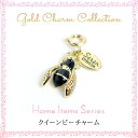チャーム ゴールド ハチ 昆虫 ペンダントトップ Queen Bee 蜂レディース 女性 ジュエリー 誕生日 プレゼント ギフト