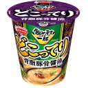 エースコック 飲み干す一杯どこってり背脂豚骨醤油ラーメン 99g×12個入り(1ケース)(KT)