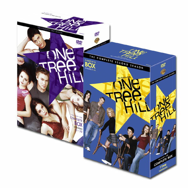 【送料無料】　One Tree Hill/ ワン・トゥリー・ヒル 〈ファースト＆セカンド・シーズン〉コンプリート・ボックス　DVD　セット